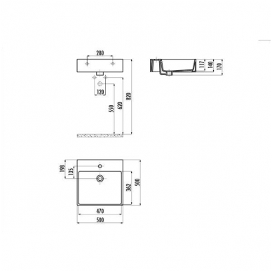 Pastatomas praustuvas NX242 2